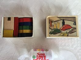 Rarität Holzbaukasten 1:12 für die Puppenstube