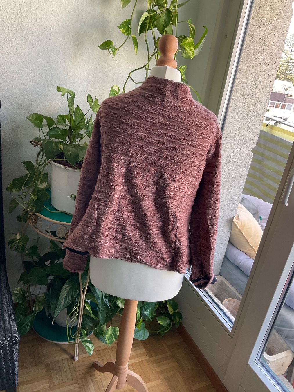 Luukaa Giacche: Sublime veste rouille LUUKAA, doublure rayée noir, t. 40 – Usato da Genève venduto da Mazelyne 9