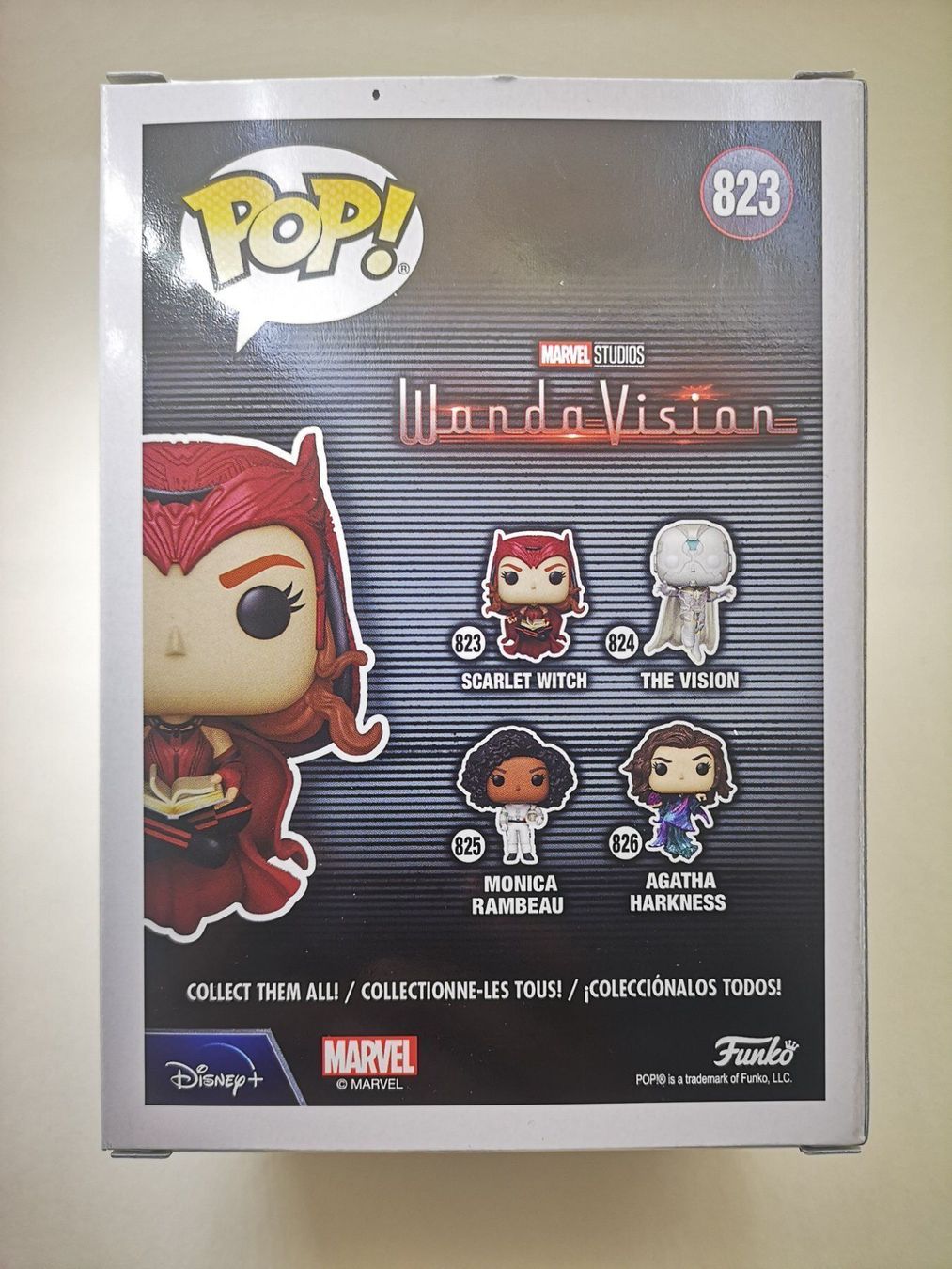 Funko Statuette: Funko Pop Scarlet Witch #823 – Nuovo e nell'imballaggio originale da Riehen venduto da _TheCollectorShop_ 1