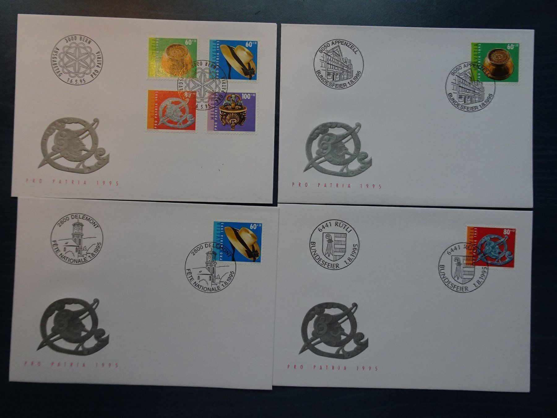 Tous les timbres: PP 1995 – Neuf (Voir description) à Aadorf par Chnorli-Furz