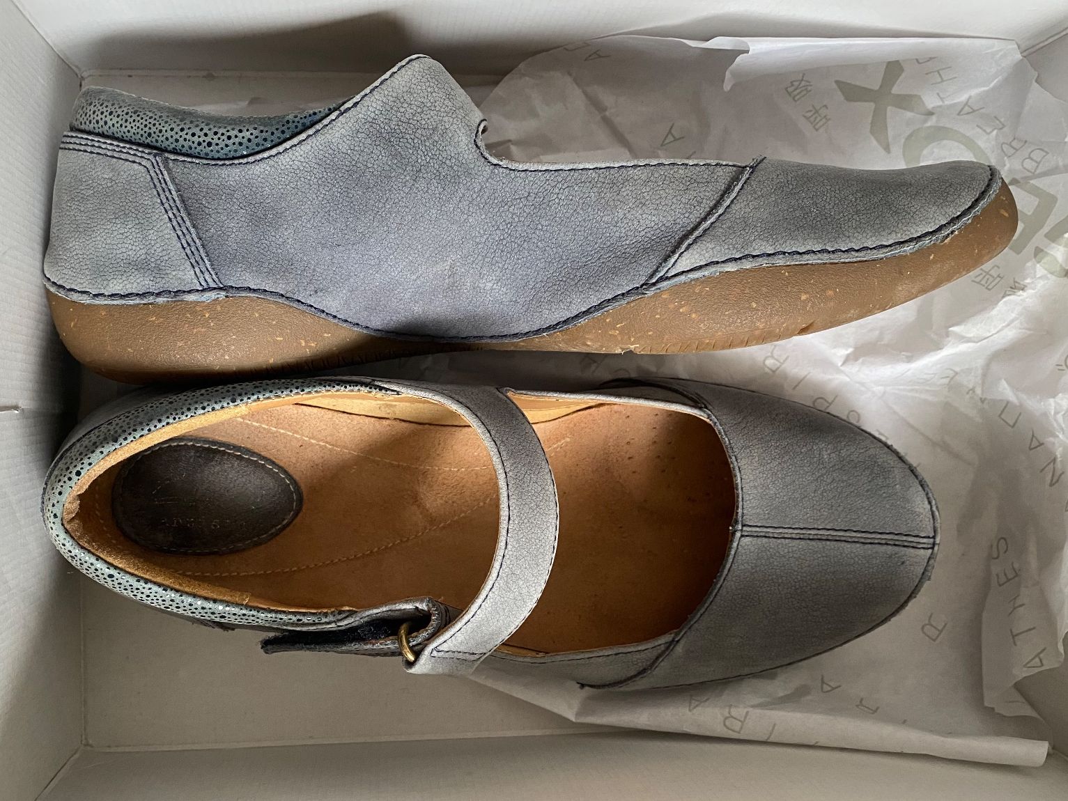 CLARKS Mary Jane Style Ballerina Leder Gr. 39 (Gebraucht) in Besazio ...