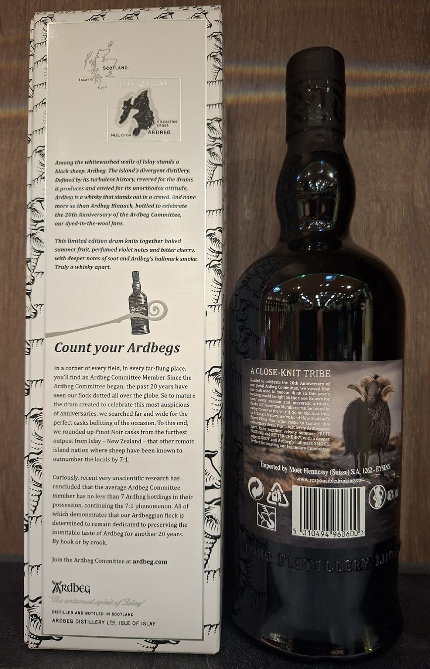 Ardbeg Spirituosen: Ardbeg Blaack – Neu und originalverpackt aus Luzern von alligator01 1