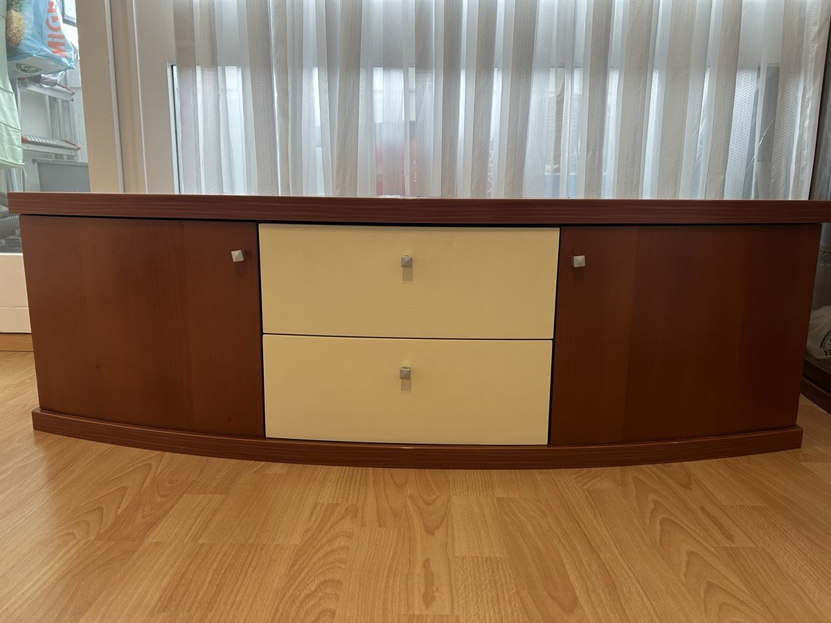 Mobili TV: Meuble TV vintage en bois – Usato da Biel/Bienne venduto da kwy_2by2 1