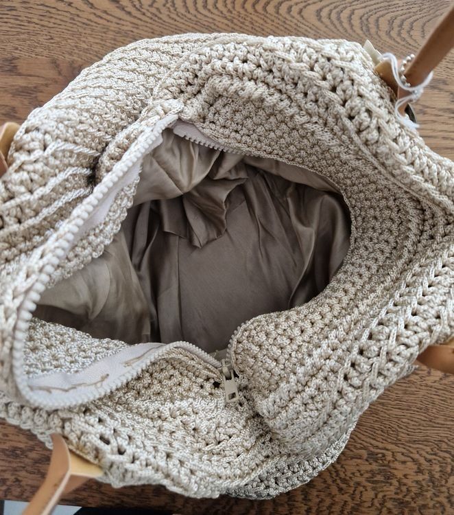 Taschen für Damen: BAG EN CROCHET HANDMADE! PIÈCE UNIQUE – Neu und originalverpackt aus Locarno von NicoNion 3