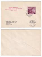 1935 Brief Erster Postflug Vaduz - Altenrhein - Innsbruck