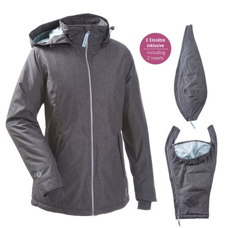 Mamalila Winter-Tragejacke Winterfriend 36 icegrey