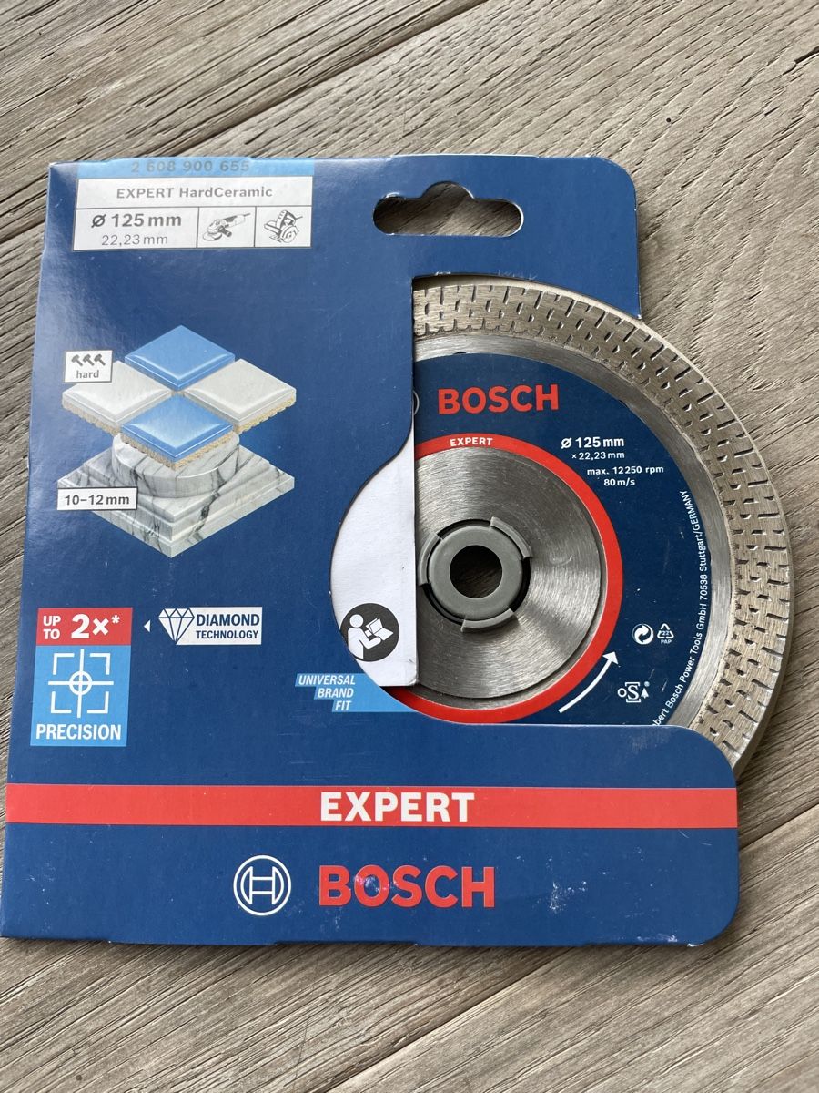 Bosch Alle Werkzeuge: BOSCH Expert HardCeramic 125 mm DIAMOND – Neu (gemäss Beschreibung) aus Schneisingen von eszterszijarto