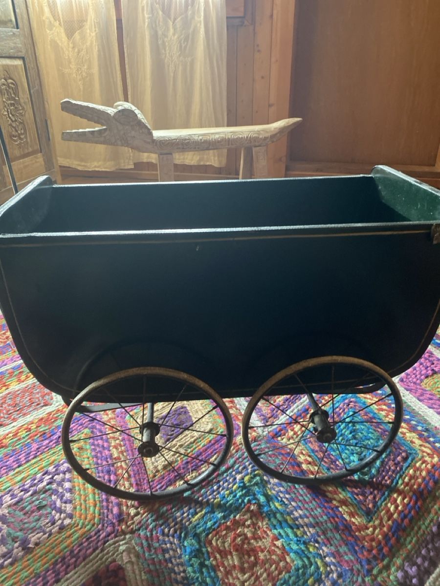 Carrozzine per bambole: Puppen Wagen antik – Usato da Amden venduto da stewa03