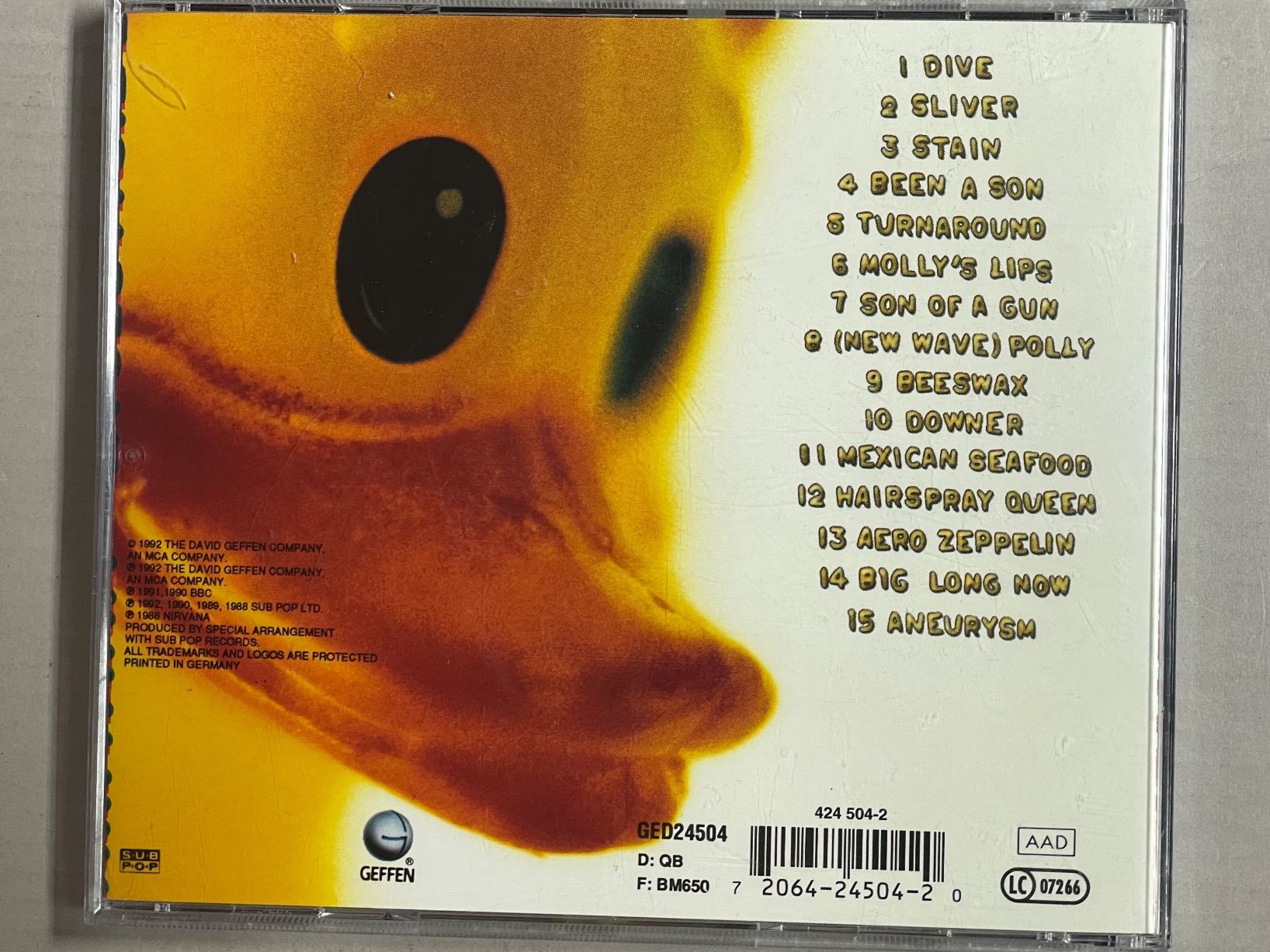 CDs: Nirvana-Incesticide – Gebraucht aus Muri b. Bern von AdidasCollector 1