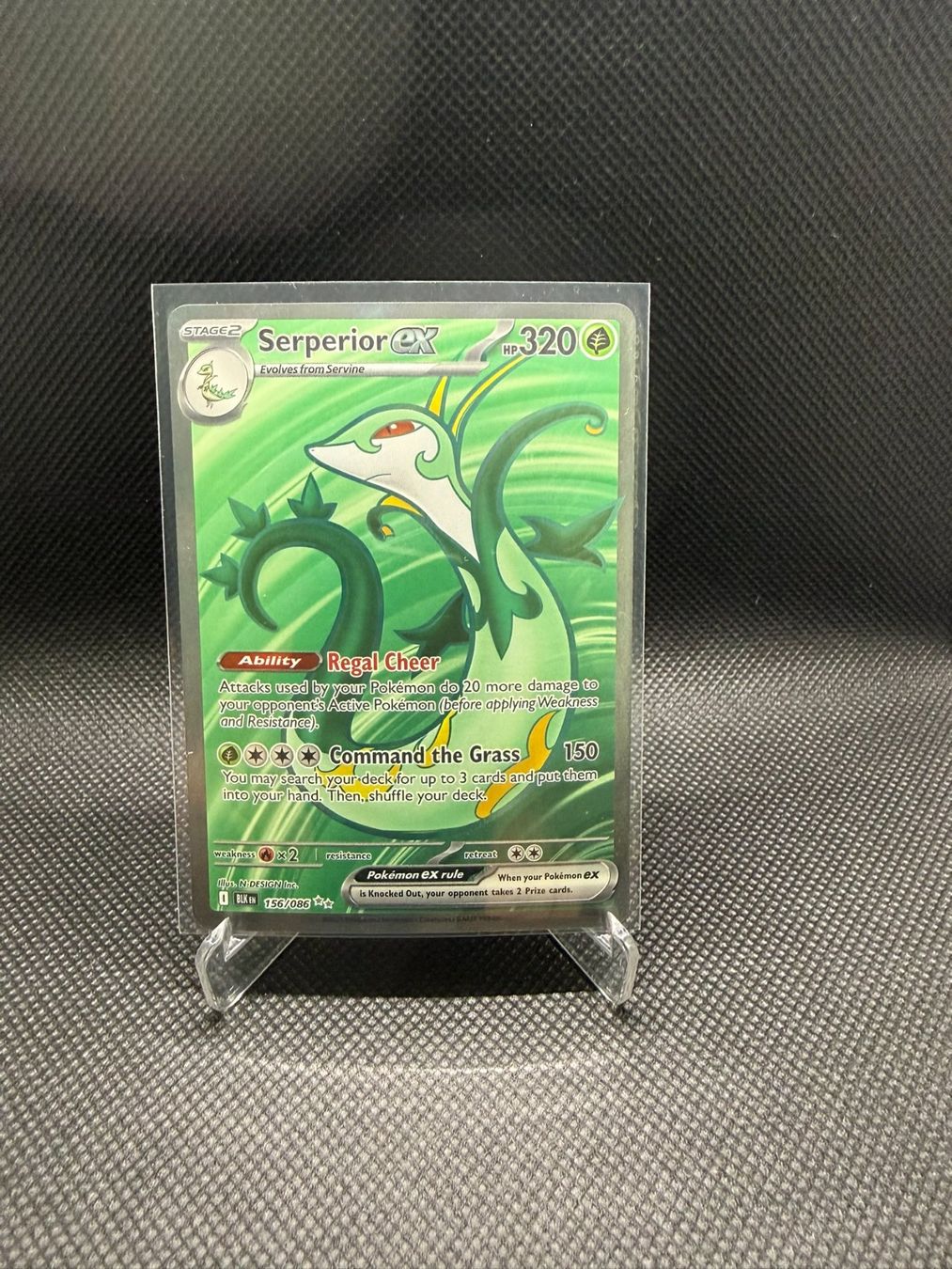 Pokémon Sammelbilder & Trading cards: Pokemon White Flare Serperior ex SR 156/086 – Gebraucht aus Horn von Chilldone