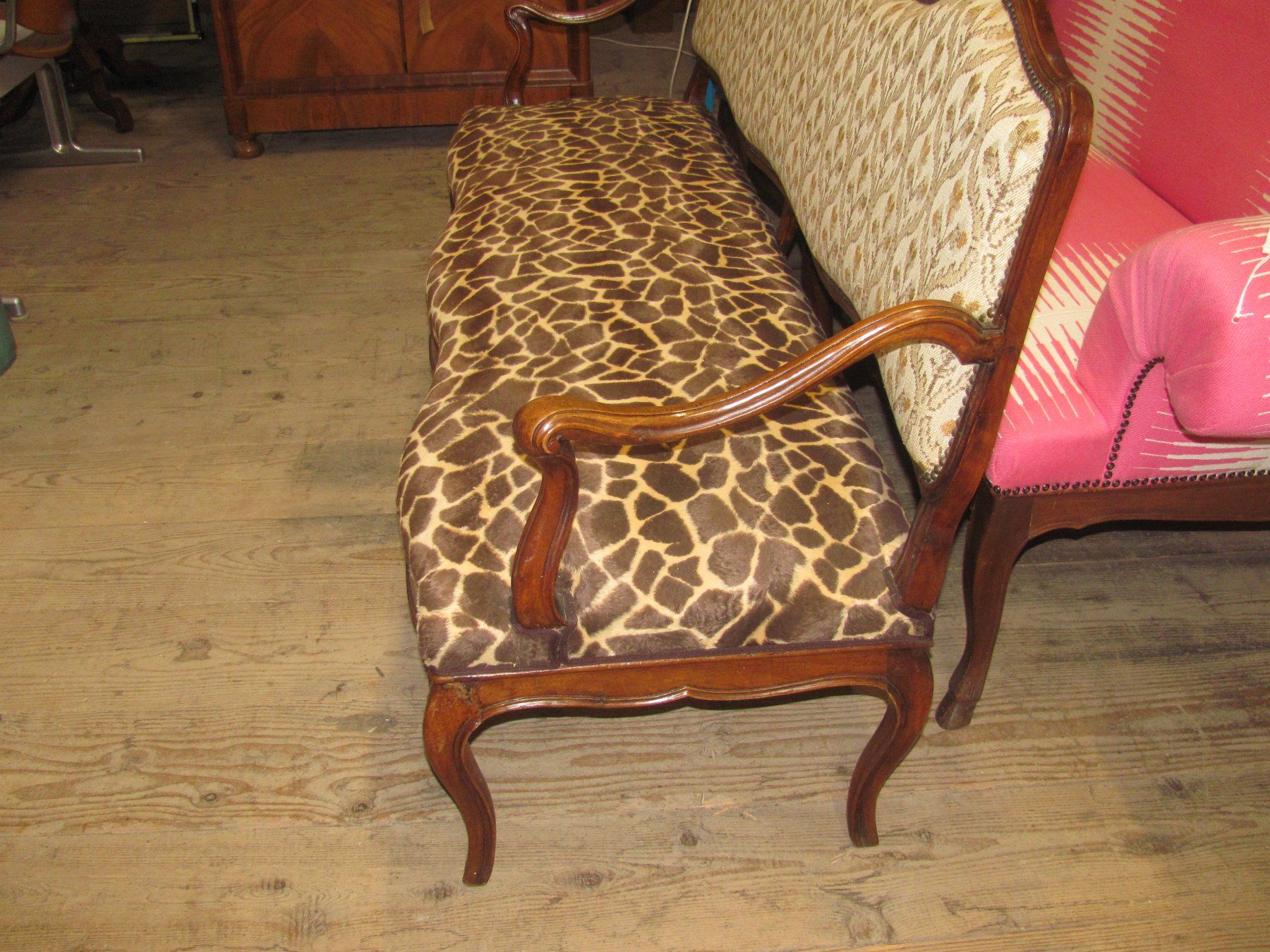 Divani: Sofa neu gepolstert restauriert Louis Philippe – Usato da Malters venduto da Monark 1