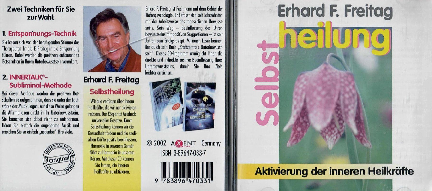 CDs: Heilung & Entspannung - 2 Suggestions CDs – Gebraucht aus Rotkreuz von Radus24 1