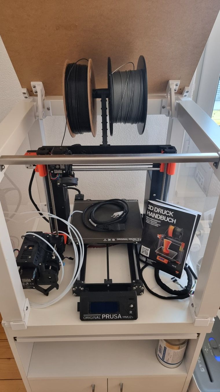Prusa Stampanti 3D: Prusa MK3S+ 3D Drucker inkl. MMU2S-Kit – Usato da Lengnau BE venduto da darkangel94