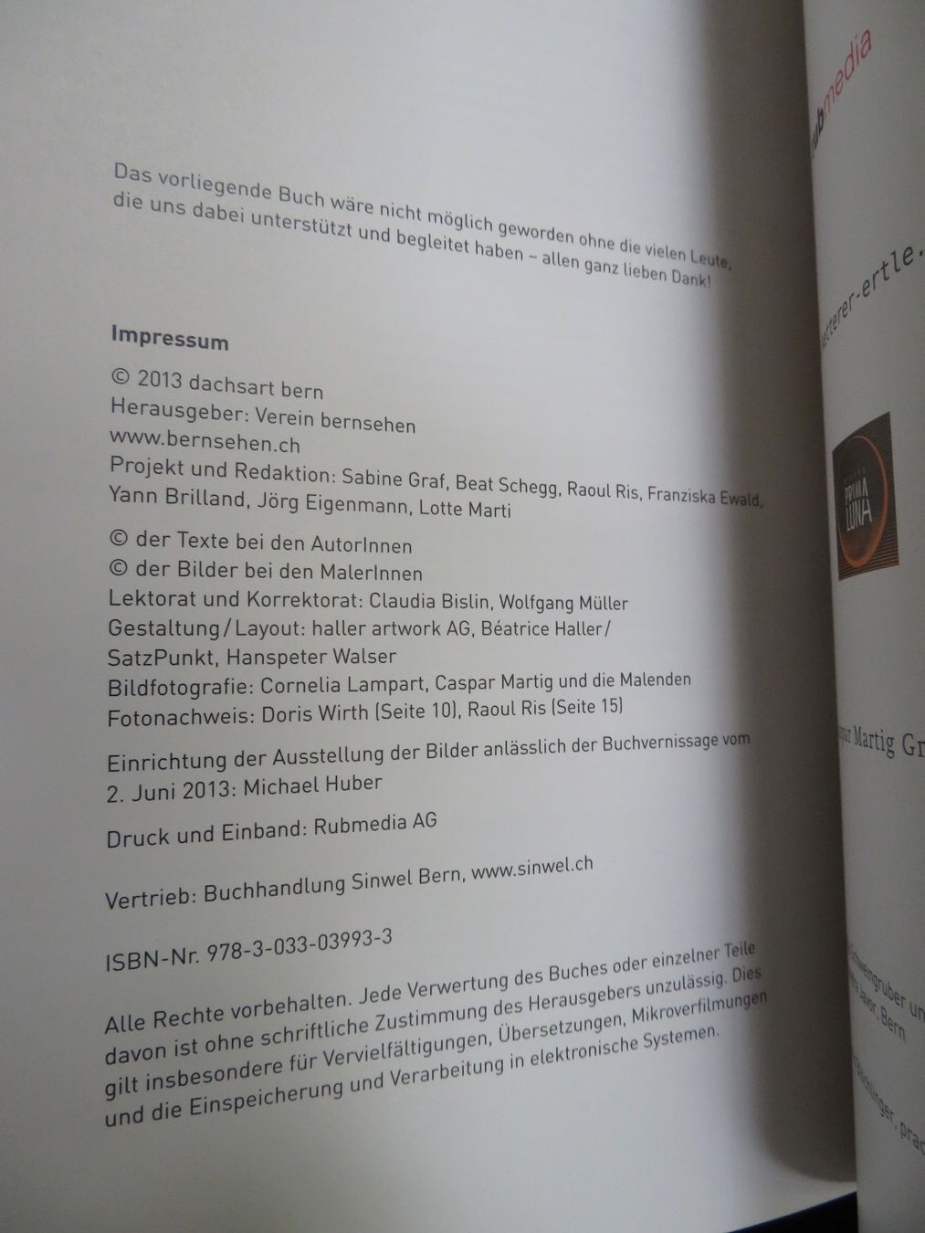 Livres: bernsehen: bilder & texte – D'occasion à Bern par mordswein 5