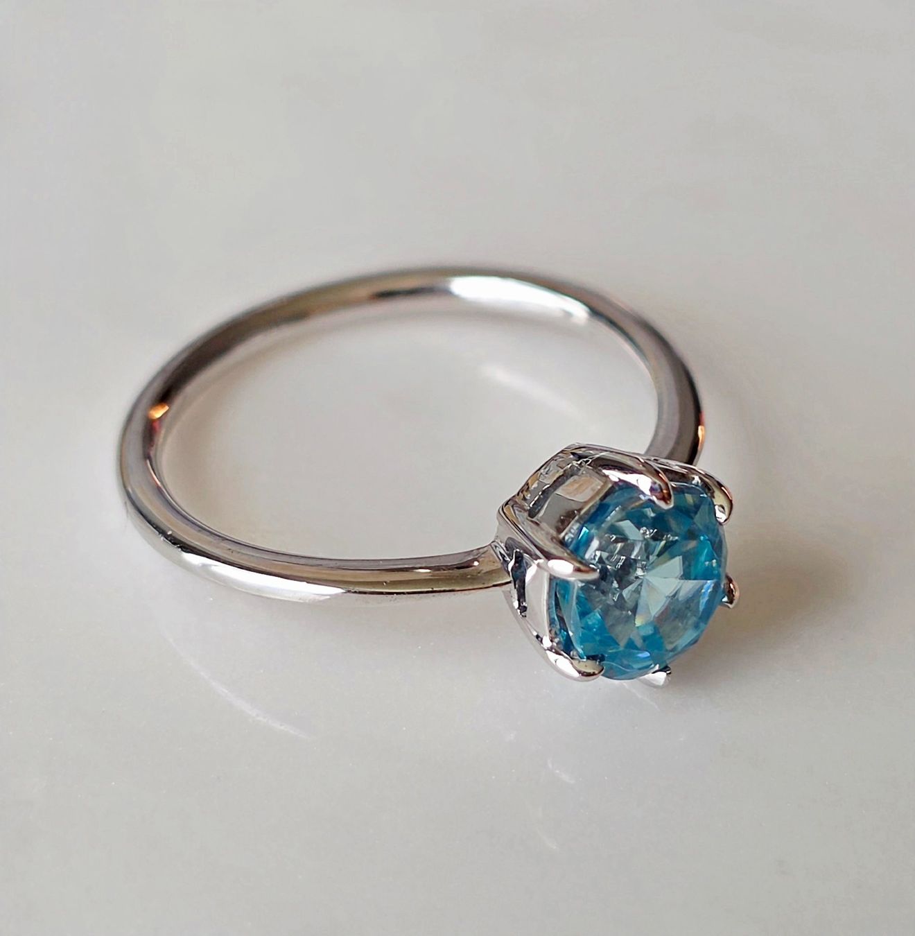 Ringe: Blau Topas Ring – Neu (gemäss Beschreibung) aus Zürich von Benedikt21 1