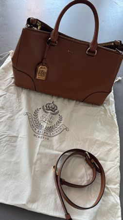 Ralph Lauren Handtasche  Cognacfarbig