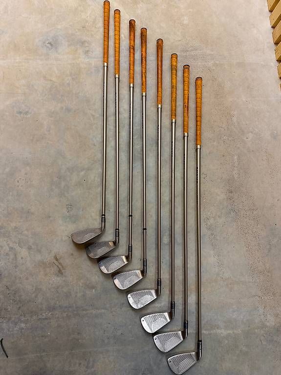 Schläger & Sets: Retro-Golfschläger / Irons Makser LB-50 4-9+P+S – Gebraucht aus Düdingen von ChrisSpareShelf