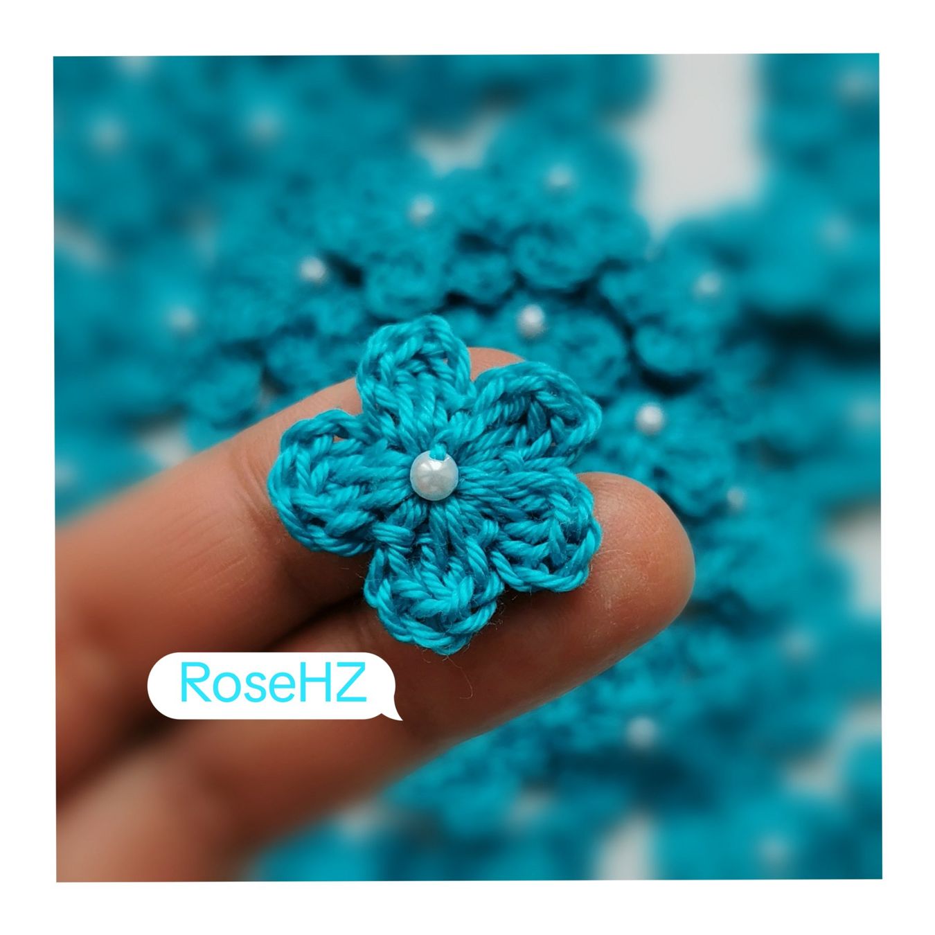Insignes: Gehäkelte Blumen 10.Stück Baumwolle – Neuf (Voir description) à Schaffhausen par RoseHaekelzauber 1