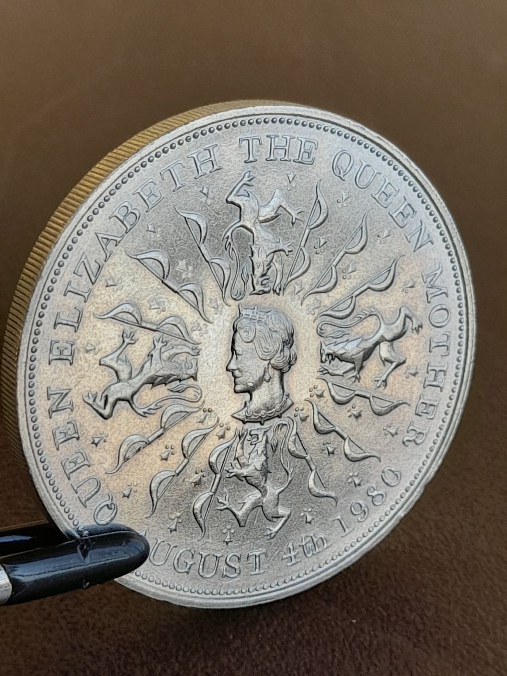 Tutti le monete: 25 pence 1980 Elizabeth II – Usato da Basel venduto da Basel_20