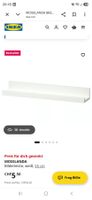 IKEA MOSSLANDA Bilderleiste weiss, 55cm, 4 Stk. Top Zustand!