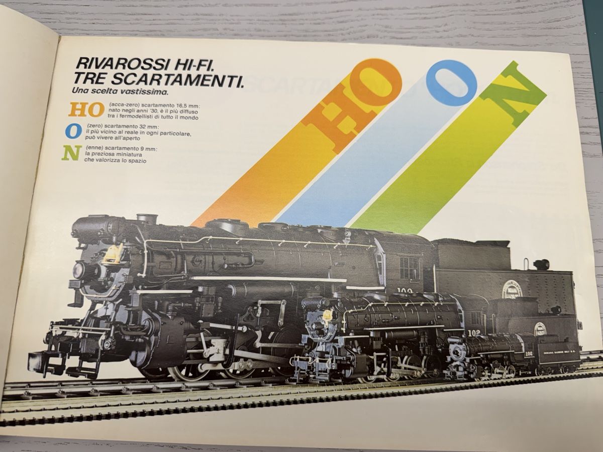 Rivarossi Modellini di ferrovie: Rivarossi Katataöog 1979/80 – Usato da Lupsingen venduto da New-Haven 2