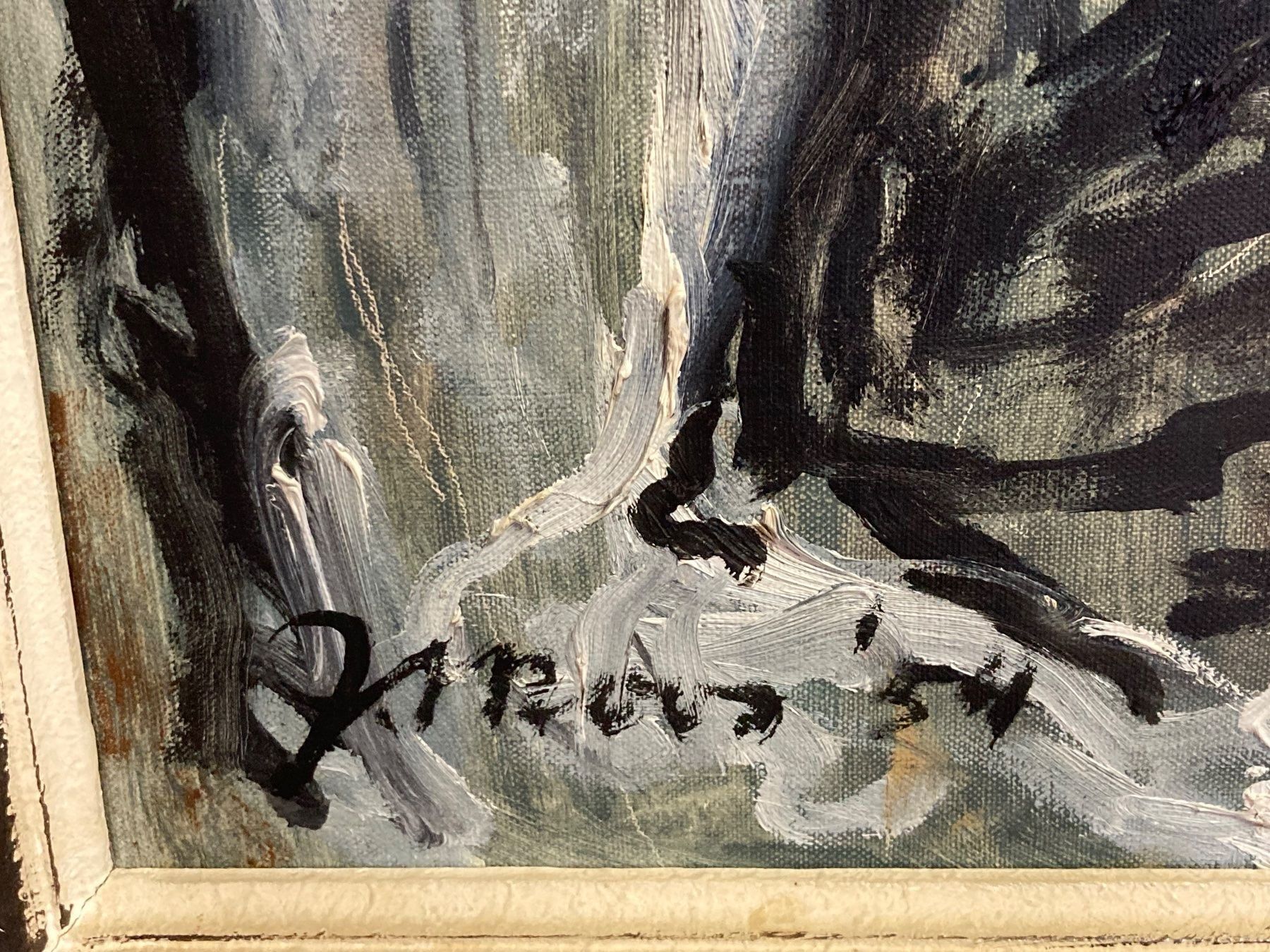 Dipinti: Damen Portrait Oelgemälde signiert – Usato da Basel venduto da Kaffee_und_Kunst 3