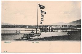 Genève, le Phare, animée, vers 1900