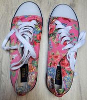 Polo Ralph Lauren Schuhe Gr. 37 Blumenmuster Rosa