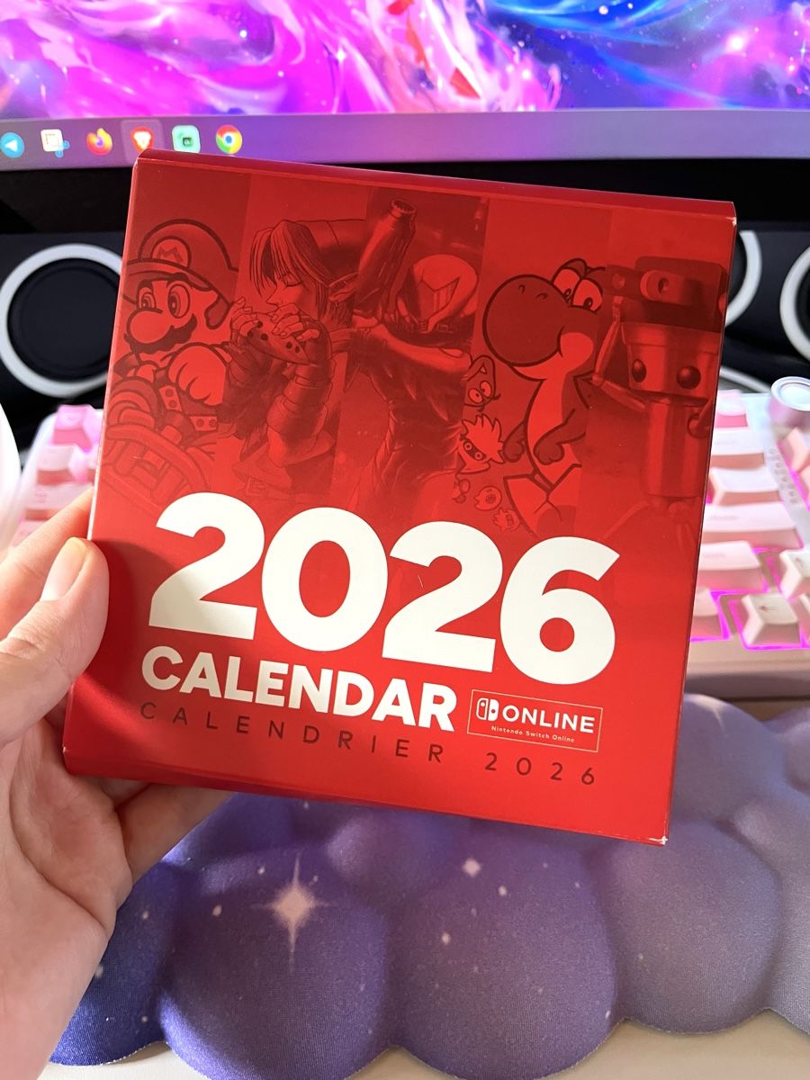 Calendari: Nintendo Switch Online Official Calendar 2026 – Nuovo e nell'imballaggio originale da Chur venduto da Chairae