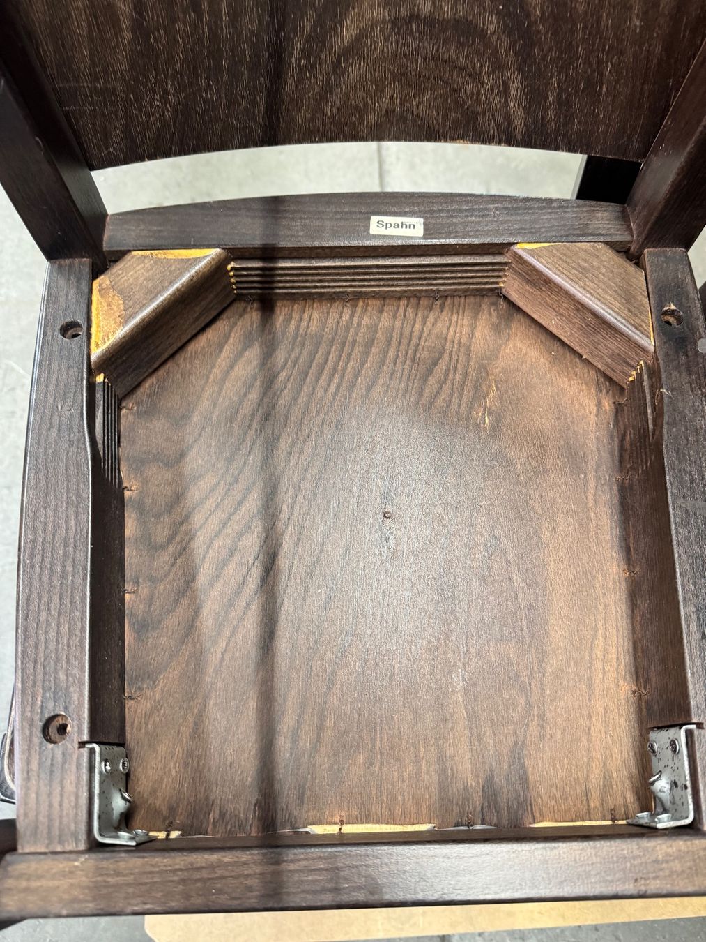 Hocker: 005 Spahn Holz Barhocker (4Stk) – Gebraucht aus Derendingen von Meisterstuecke 4