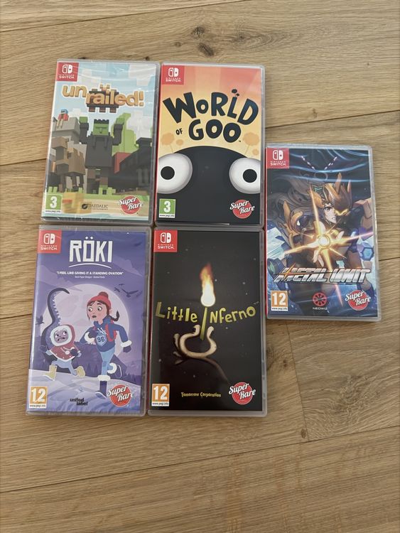 Switch Games: Unfailed, Roki, World of Goo uvm. (Gebraucht) in Balzers ...