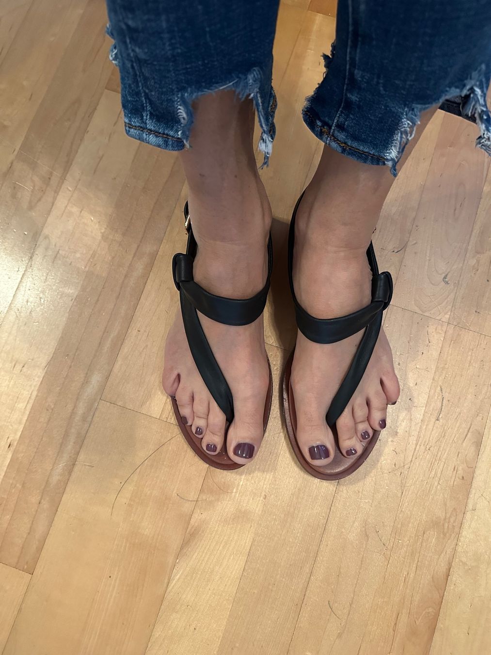 H&M Scarpe da donna: Sandale Leder schwarz H&M Gr. 40 – Nuovo (secondo la descrizione) da Altendorf venduto da Eastwick4 1