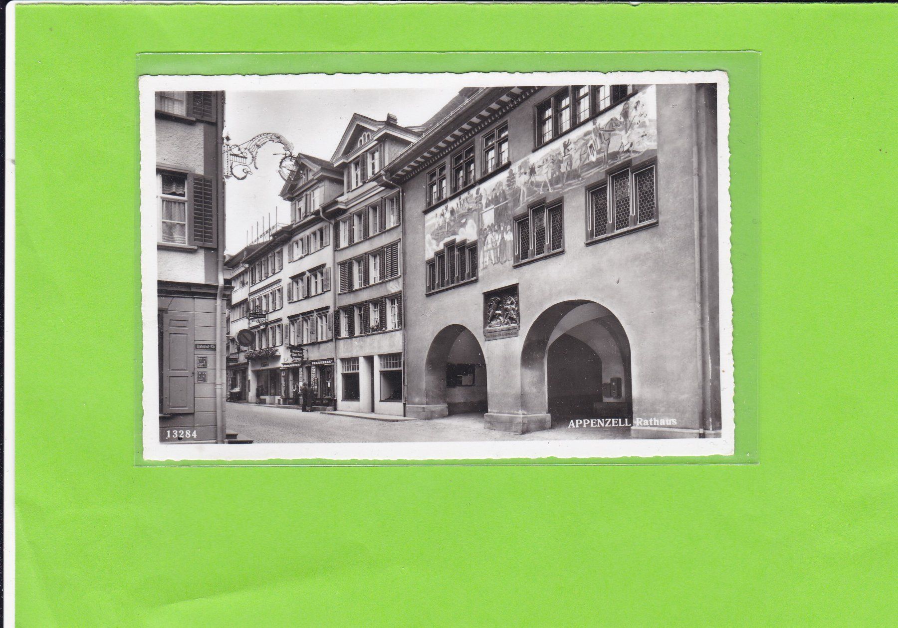 Cartoline postali: Appenzell-Rathaus – Usato da St. Peterzell venduto da neckertal