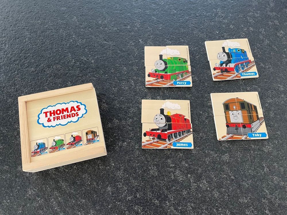 Thomas die Lokomotive Holzpuzzle (Gebraucht) in Sarnen für CHF 4 – mit ...