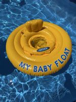 INTEX My Baby Float Schwimmring Gelb Guter Zustand