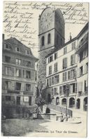 1236   Neuchâtel.  La  Tour  de  Diesse.   (belebt)
