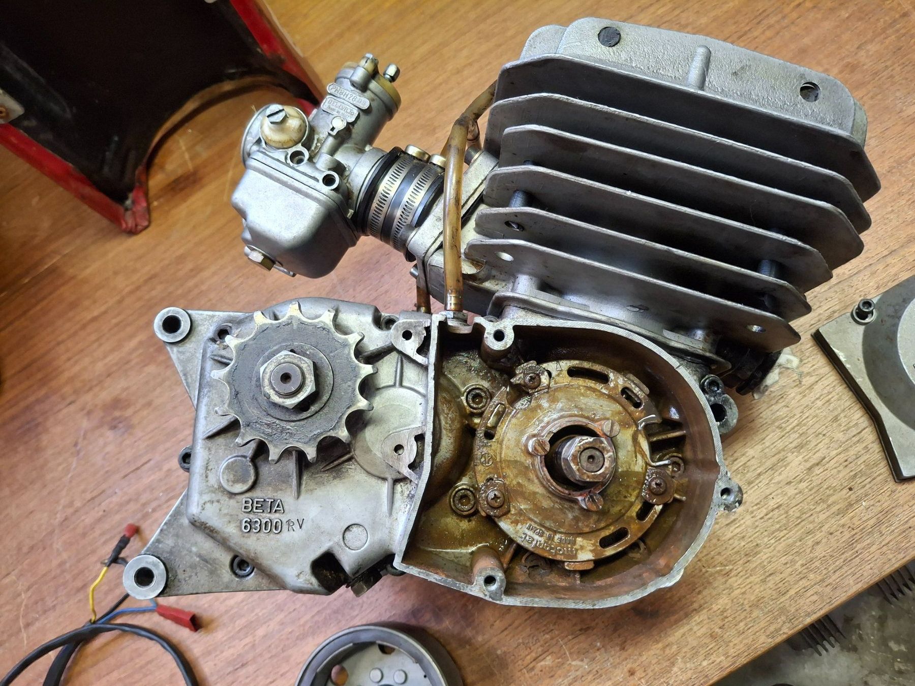 Beta Motori: ENDURO MOTOR BETA RV 125 1981 SATTEL SCHEINWERFER TACHOANTRI – Usato da Wängi venduto da Toeff85 9