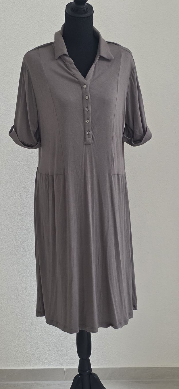 Vestiti: Kleid Grösse L mit Kragen, Knopfleiste – Usato da Rheinsulz venduto da Gilea