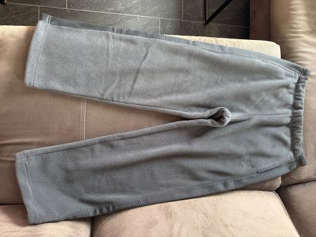 Uniqlo x Needles Fleece Wide Pants Dark Grey SiZe M