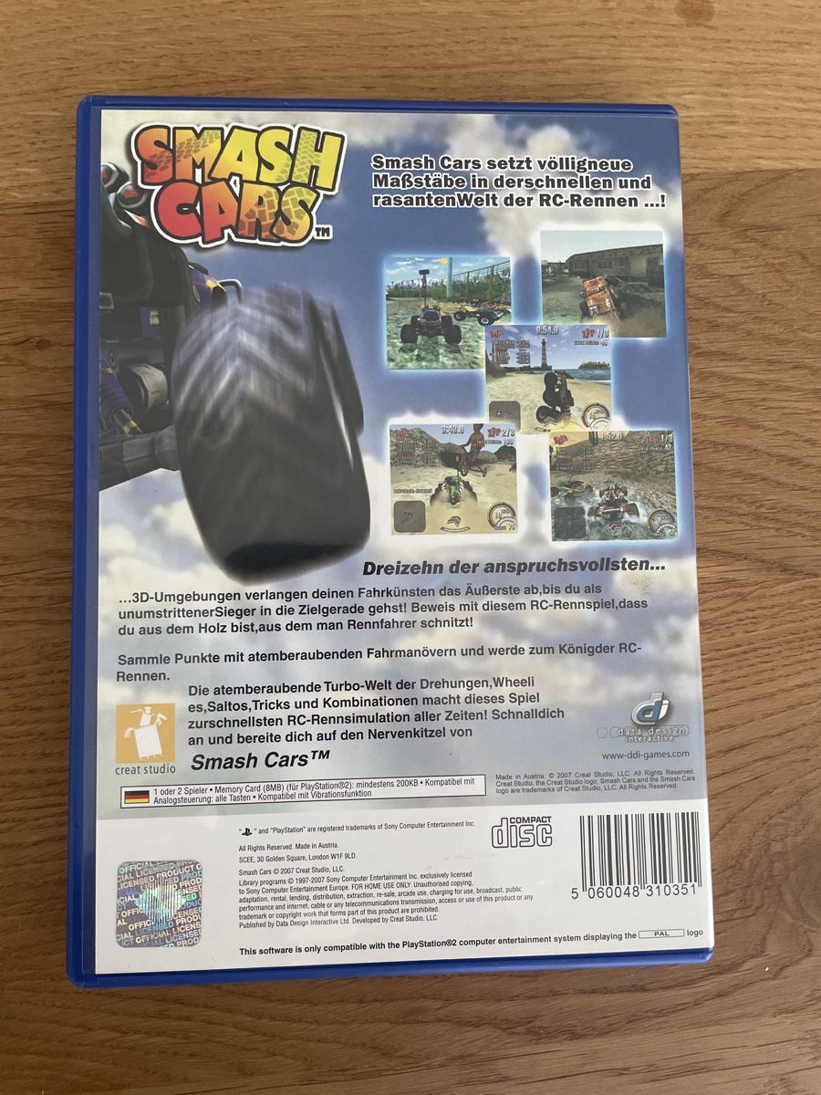 Sony Giochi: Smash Cars Ps2 – Usato da Hagendorn venduto da masterchieff 1