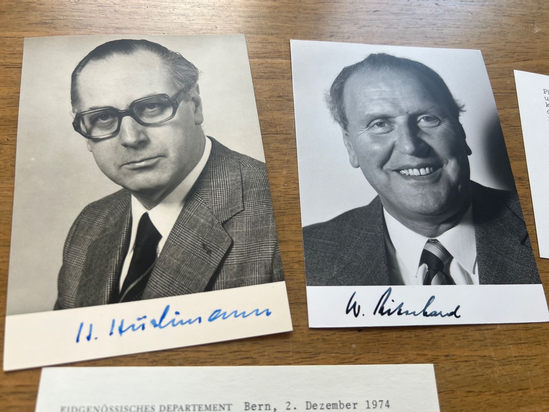 Autografi: Verschiedene Autogramme 303 – Usato da Glattfelden venduto da maa_qcj8 1
