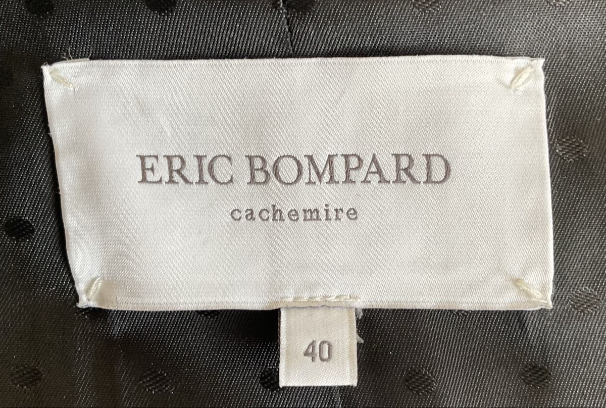 Cappotti: Eric Bompard manteau noir 100% cachemire – Usato da Corseaux venduto da Mililaforet75 6