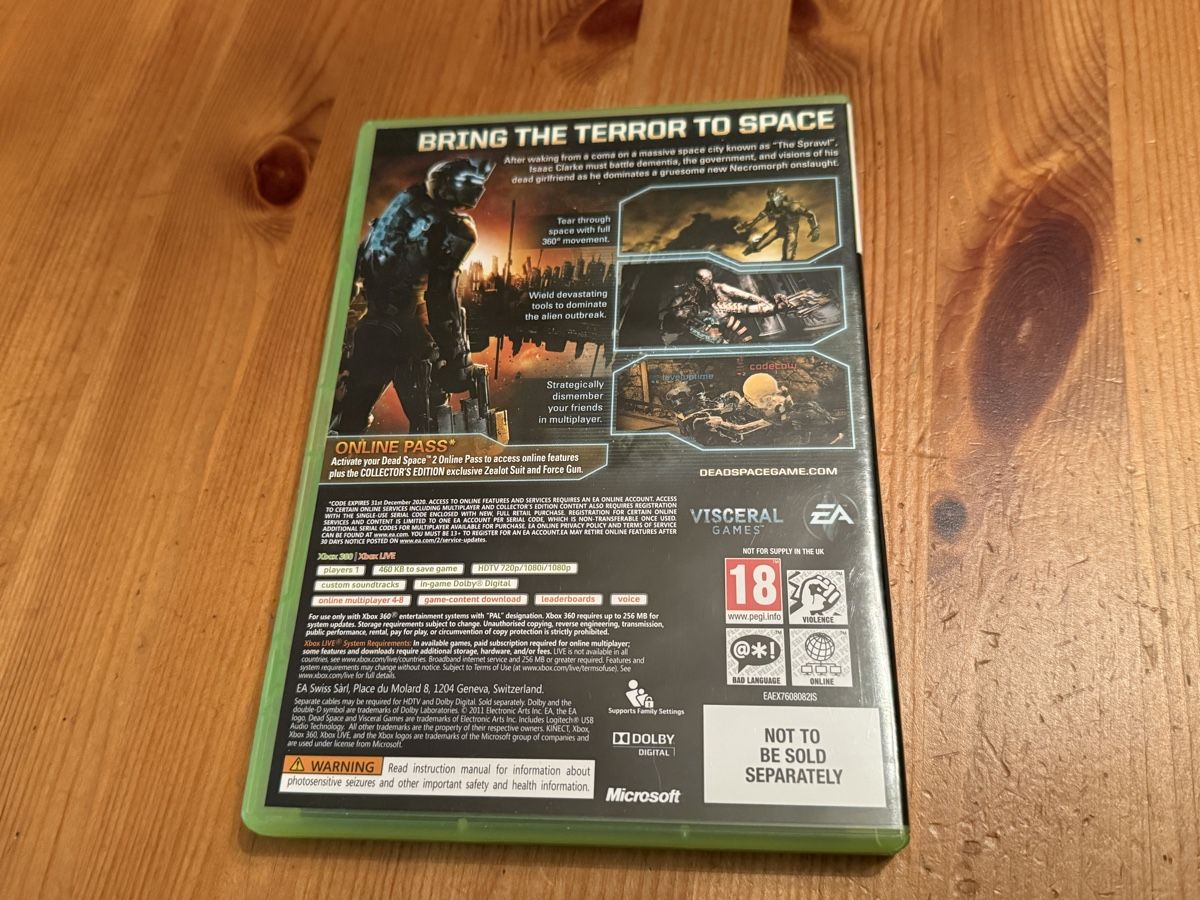 Giochi: Dead Space 2 Collectors Edition Xbox 360  – Usato da Zürich venduto da daki81 1