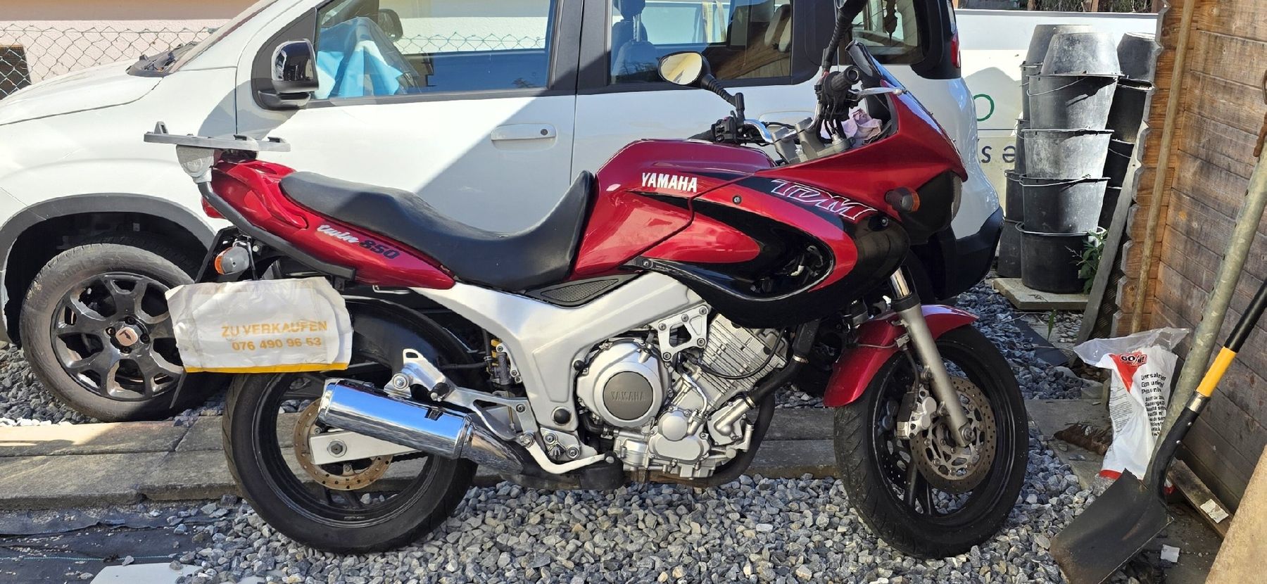 Motorrad Yamaha TDM 850 rot gebrauchter Zustand (Gebraucht) in ...