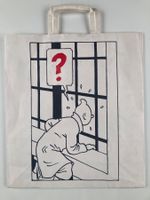 Tintin ? sac cabas en papier vintage Bande dessinée