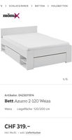 Bett Azzurro 120 x 200cm & Lattenrost NEU