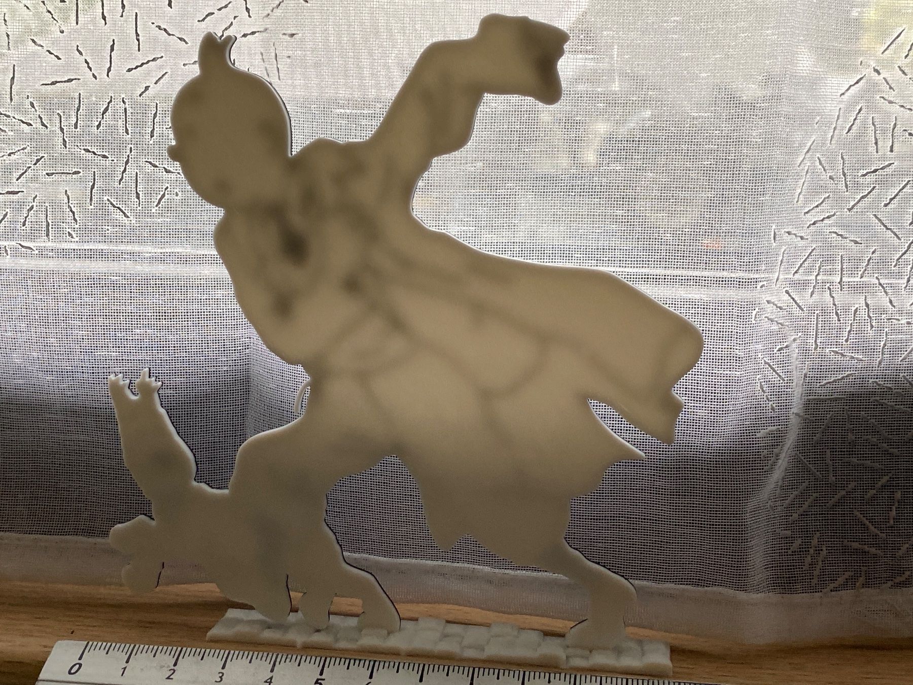 Statuette: Tintin et Milou - Décoration – Nuovo e nell'imballaggio originale da Fribourg venduto da Ldan 1