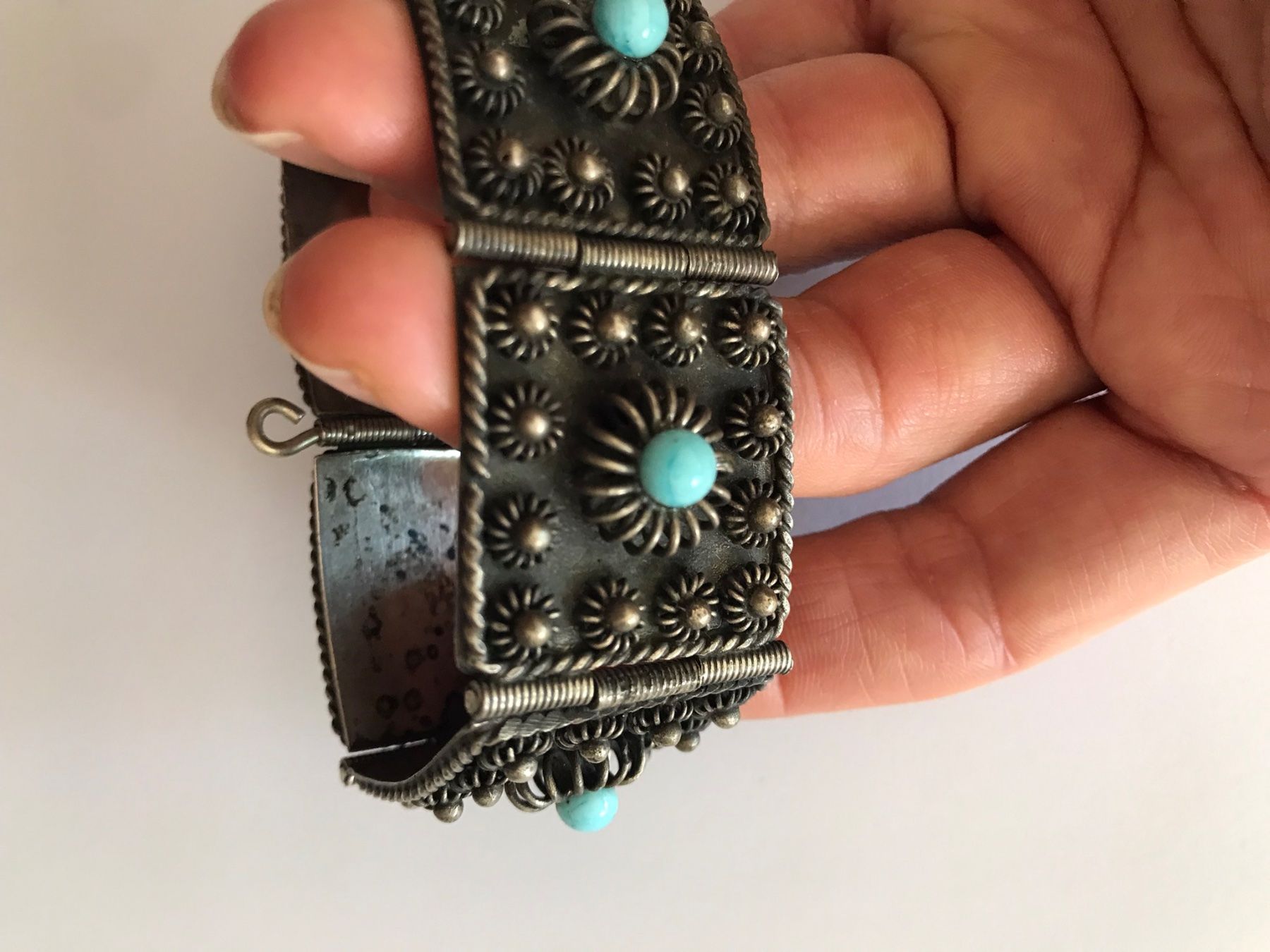 Bracciali & Braccialetti: Bracelet ethnique- argent tibétain – Usato da Grimisuat venduto da eliseba88 3
