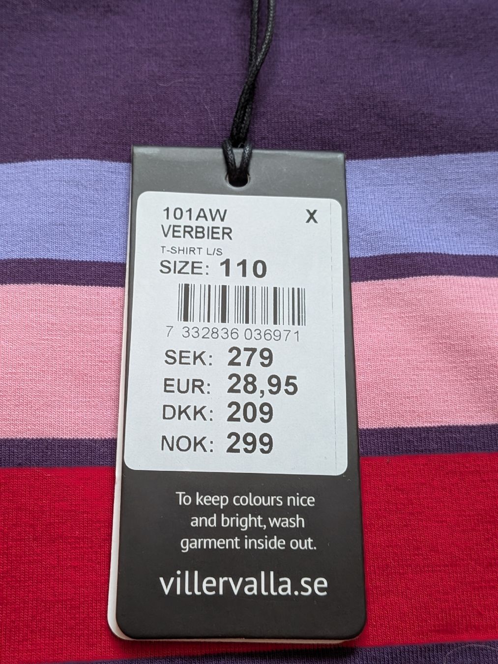 Villervalla Pullover & Sweatshirts: Langarmshirt, Villervalla, Grösse 110 cm – Neu und originalverpackt aus Zofingen von Droni_A 1