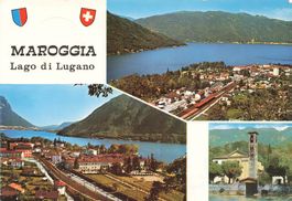 Maroggia lago Lugano Bahnhof